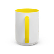 'Aries' Zodiac Accent Coffee Mug