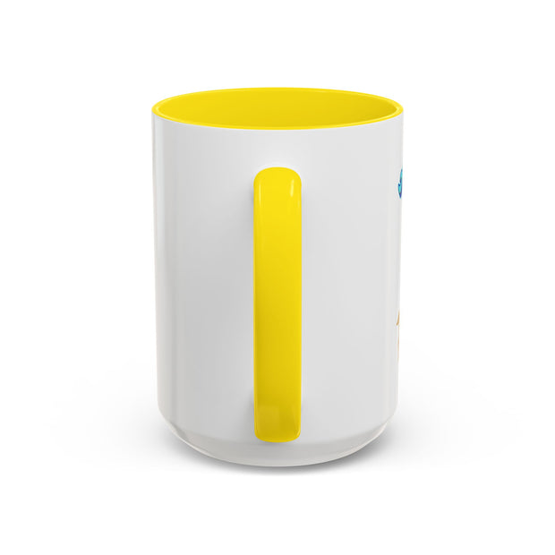 'Aries' Zodiac Accent Coffee Mug