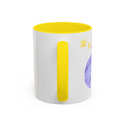 Astronaut Taking Off In Space Accent Coffee Mug