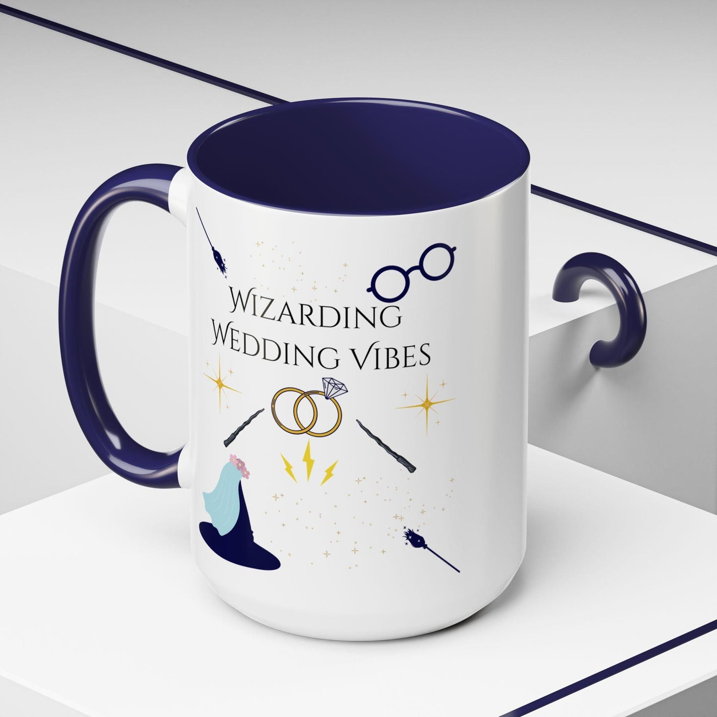 'Wizarding Wedding Vibes' Accent Coffee Mug