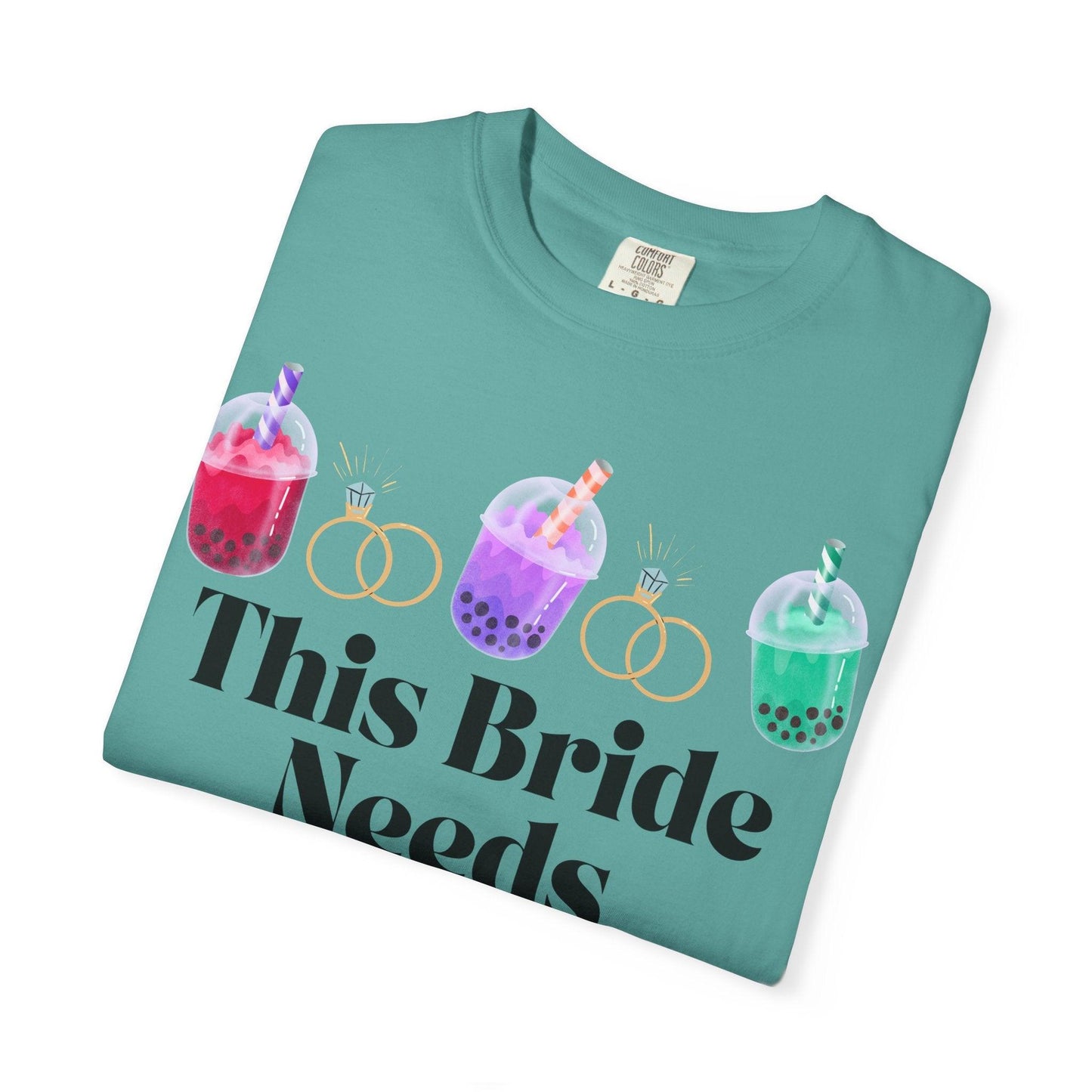 'The Bride Needs Boba' Unisex T-Shirt