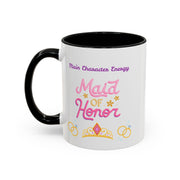 'Main Character Energy: Maid of Honor' Accent Coffee Mug