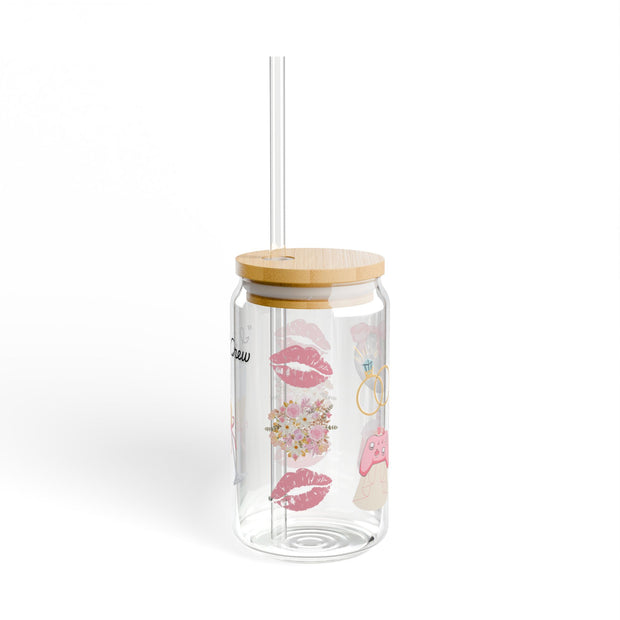 ''I Do' Crew' Sipper Glass