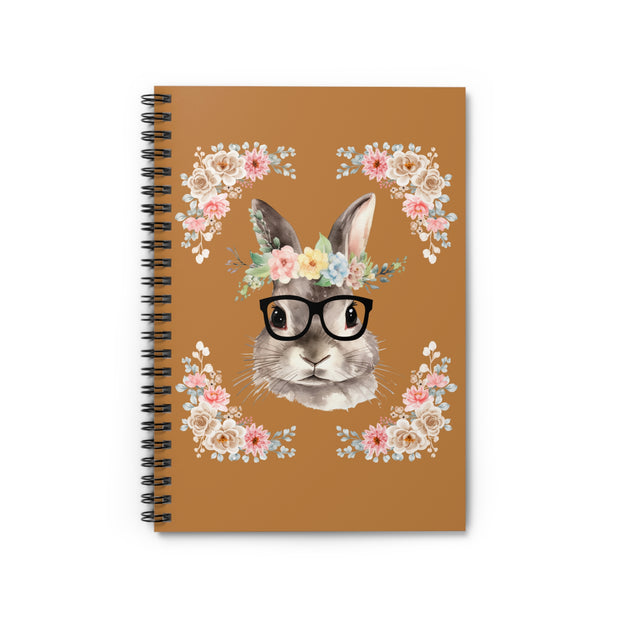Geeky Goddess Bunny Spiral Notebook