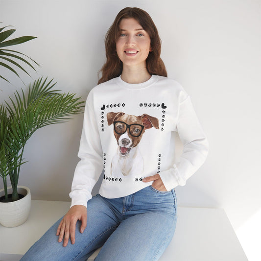 Geeky Good Jack Russell Unisex Crewneck Sweatshirt