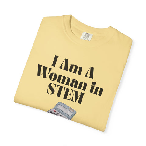 'I Am A Woman STEM' Mathematics Unisex T-Shirt