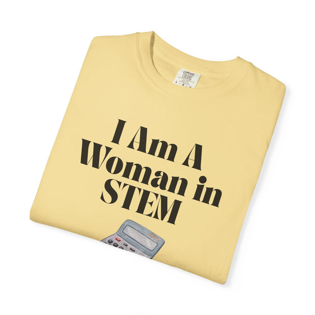 'I Am A Woman STEM' Mathematics Unisex T-Shirt