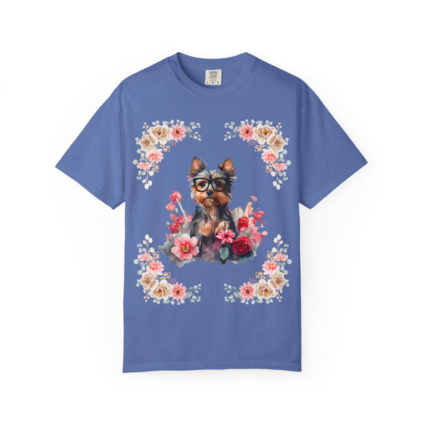 Geeky Goddess Yorkie Unisex T-Shirt