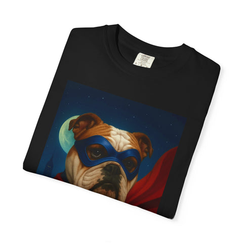 Superhero English Bulldog Unisex T-shirt