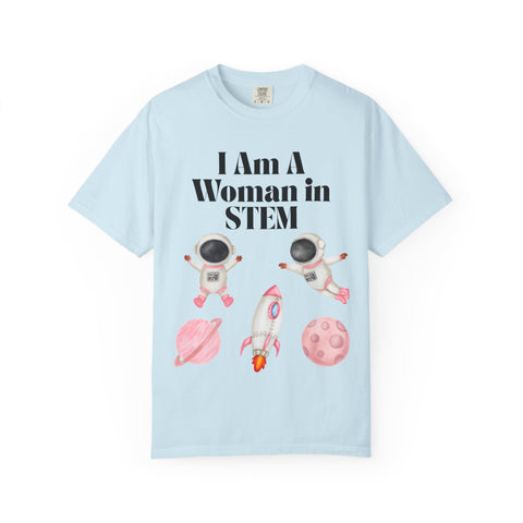 'I Am A Woman In STEM' Astronaut T-Shirt