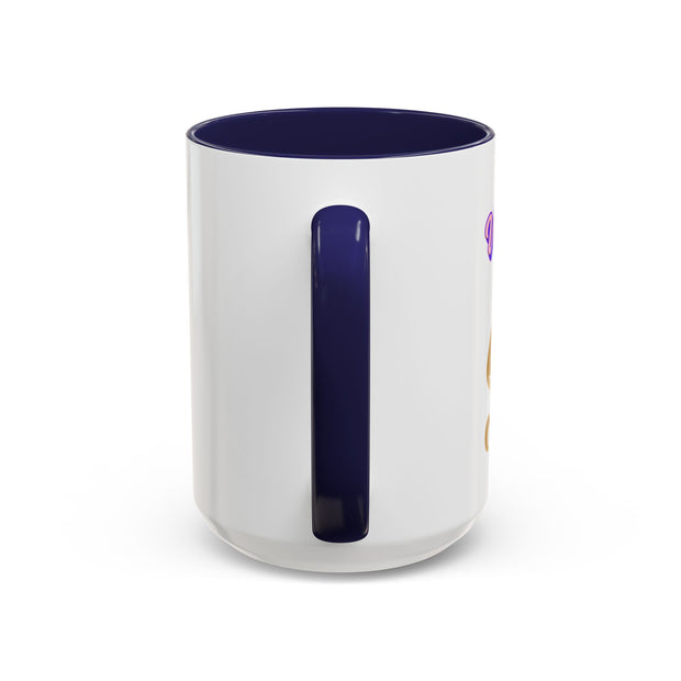'Virgo' Zodiac Accent Coffee Mug