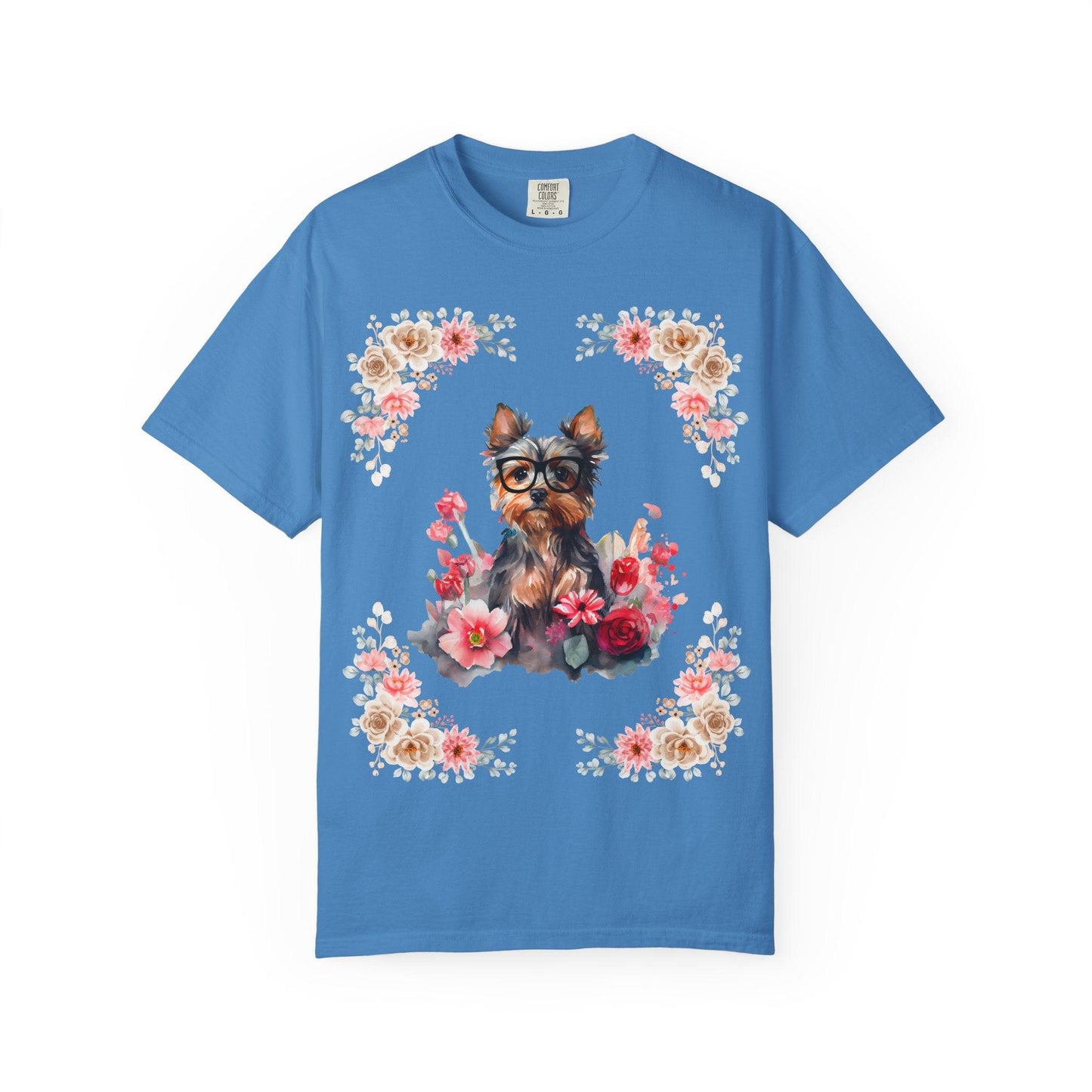 Geeky Goddess Yorkie Unisex T-Shirt