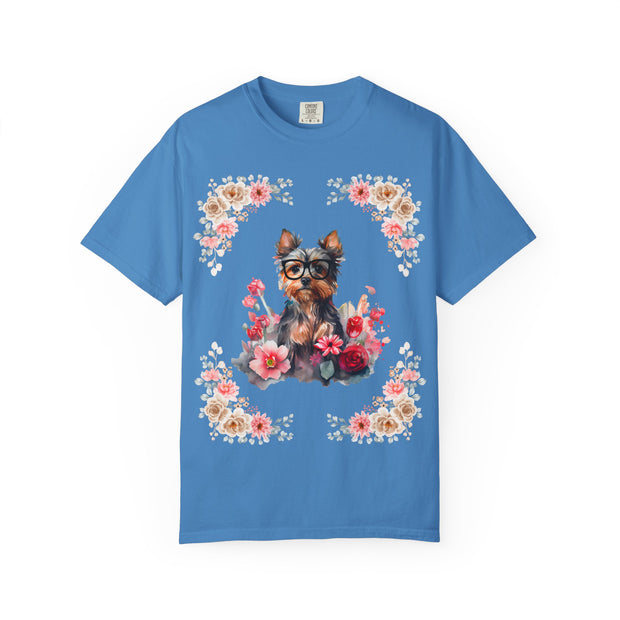 Geeky Goddess Yorkie Unisex T-Shirt