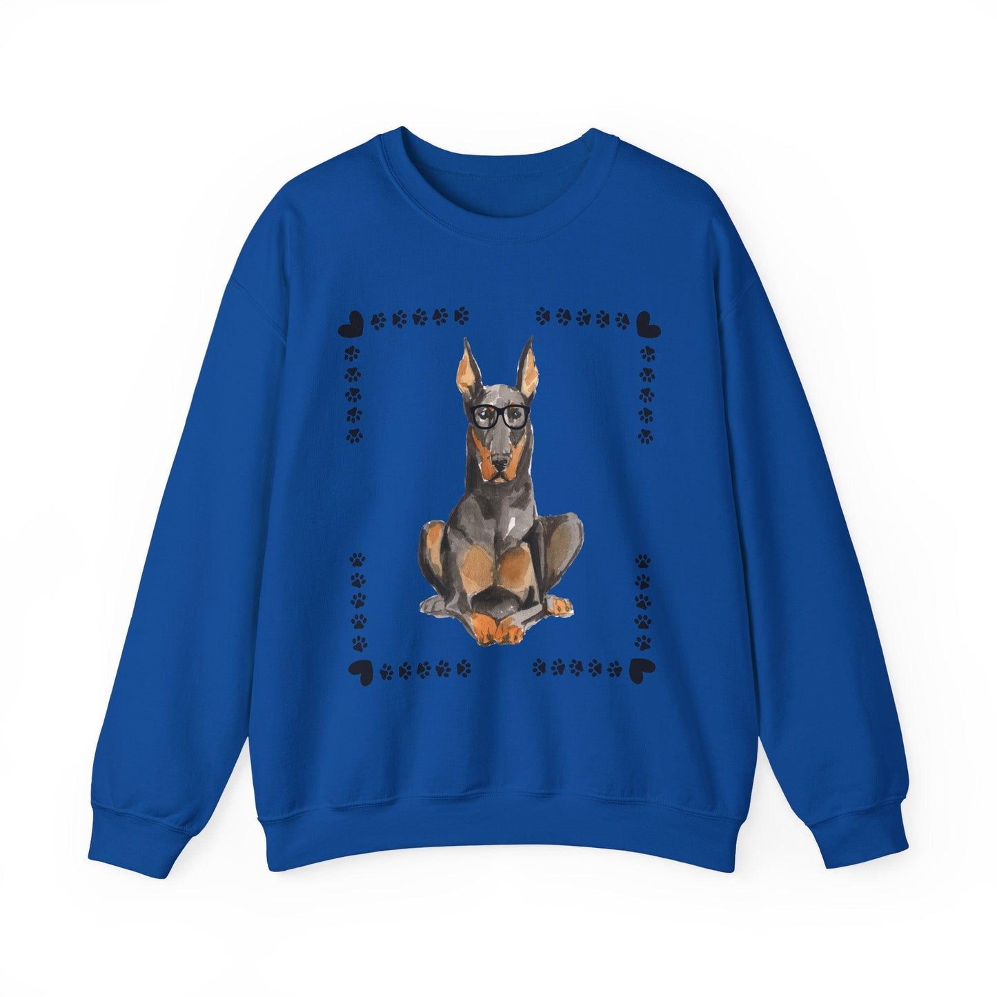 Geeky Good Doberman Unisex Crewneck Sweatshirt