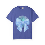 Blue/Green Planet Wrapped In A Bow Unisex T-Shirt