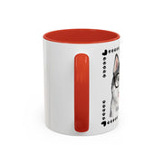Geeky Good Siberian Husky Accent Coffee Mug