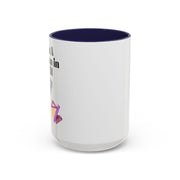 'I Am A Woman In STEM' Accent Coffee Mug