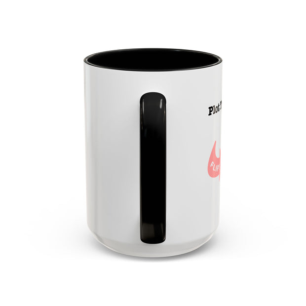 'Plot Twist Energy' Accent Coffee Mug