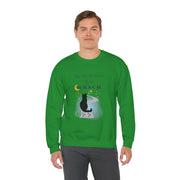 'My Patronus Is A Black Cat' Unisex Crewneck Sweatshirt