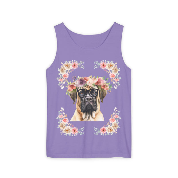 Geeky Goddess English Mastiff Unisex Tank Top