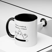 'Now Loading...Spooky Vibes' Accent Coffee Mug