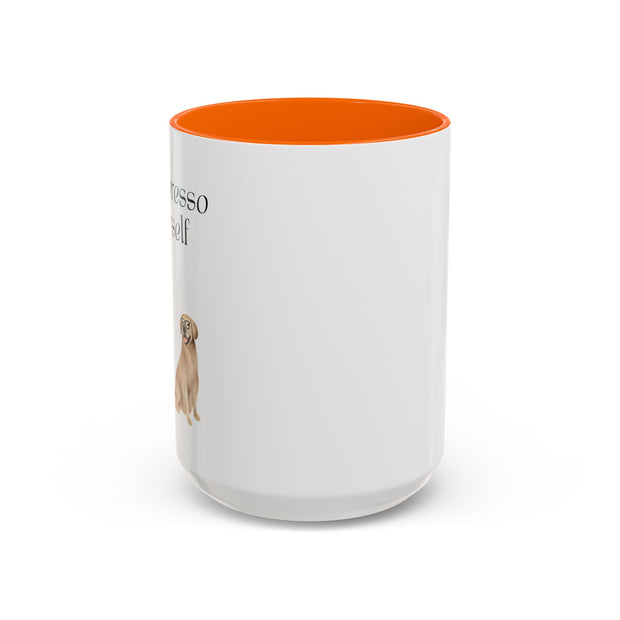 'Espawresso Yourself' Golden Retriever Accent Coffee Mug