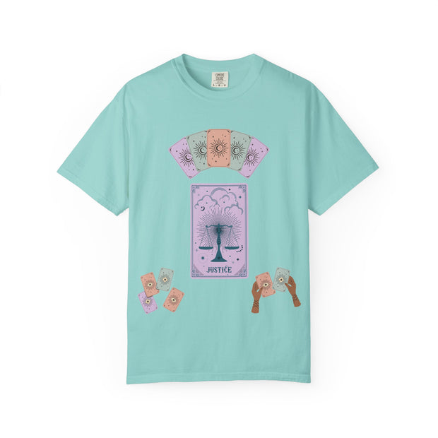 'Justice' Tarot Card Unisex T-shirt