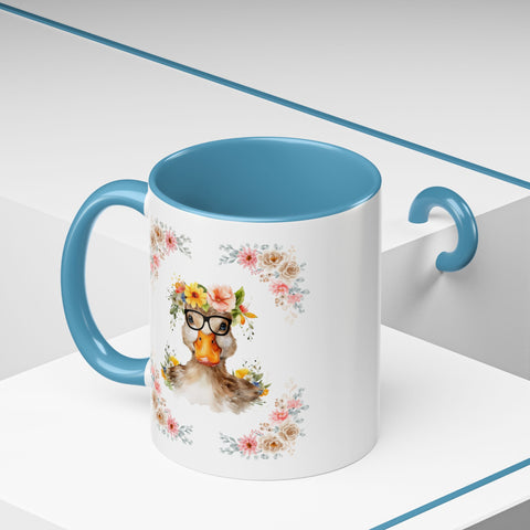 Geeky Goddess Duck Accent Coffee Mug
