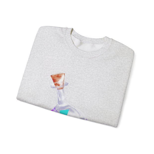 Magical Energy Purple Potion Unisex Crewneck Sweatshirt