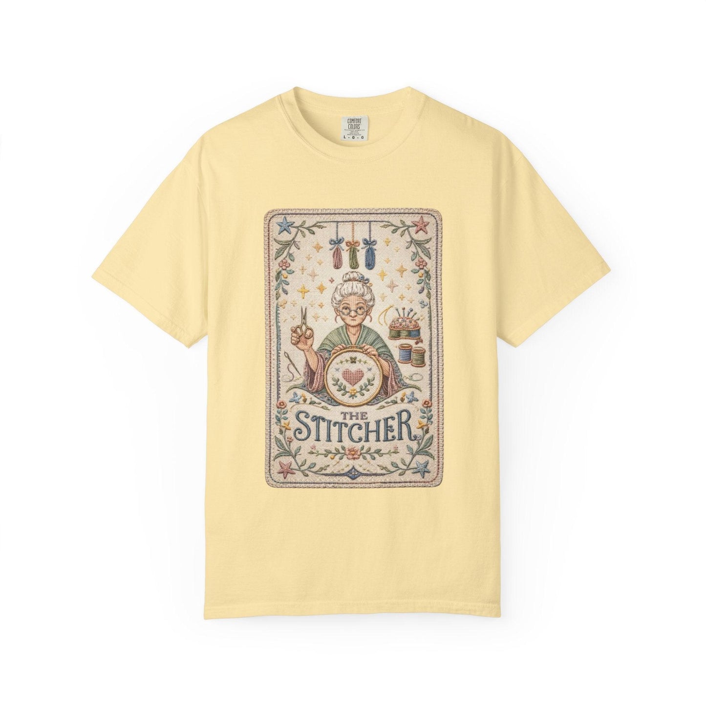Grandma Hobbies Shirt, Vintage Cross Stitch Tee, Sewing Gift for Her, Embroidery Lover Shirt, Cottagecore Aesthetic