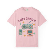 Cozy Gamer T-Shirt, Unisex Retro Gaming Tee, Video Game Lover Shirt, Perfect for Gamers, Gift for Birthdays and Holidays
