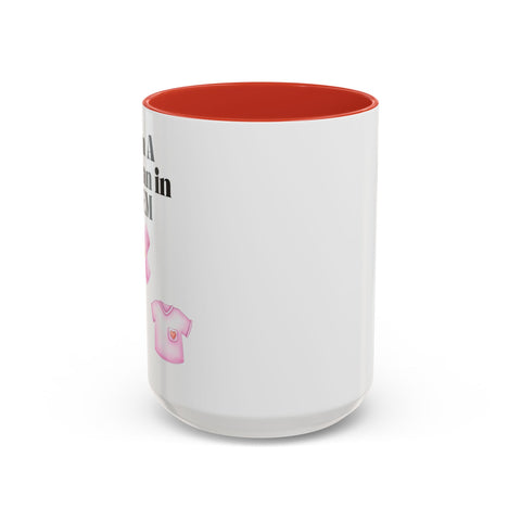 'I Am A Woman In STEM' Nurse Accent Coffee Mug