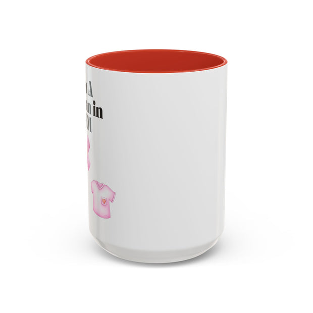 'I Am A Woman In STEM' Nurse Accent Coffee Mug