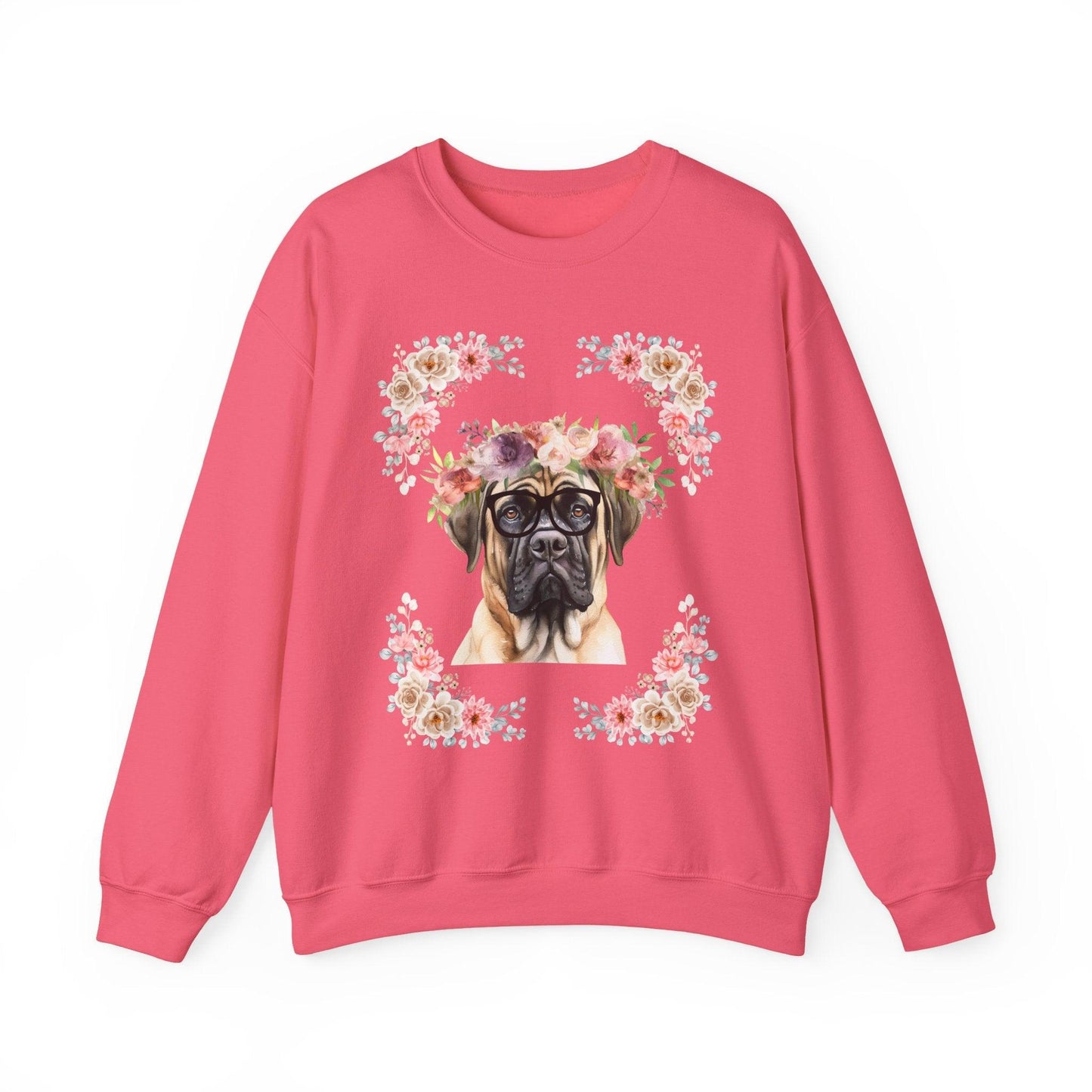 Geeky Goddess English Mastiff Unisex Crewneck Sweatshirt