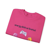 'Energy Drink Activated' Unisex Crewneck Sweatshirt