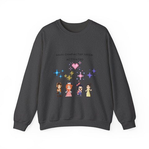 'Main Character Mode Activated' Unisex Crewneck Sweatshirt