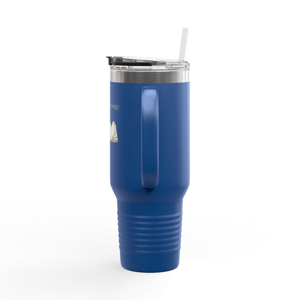'Plot Twist Energy' Insulated Travel Mug, 40oz