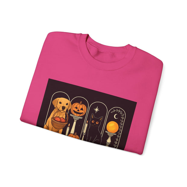 Spooky Season Golden Retriever Crewneck Sweatshirt