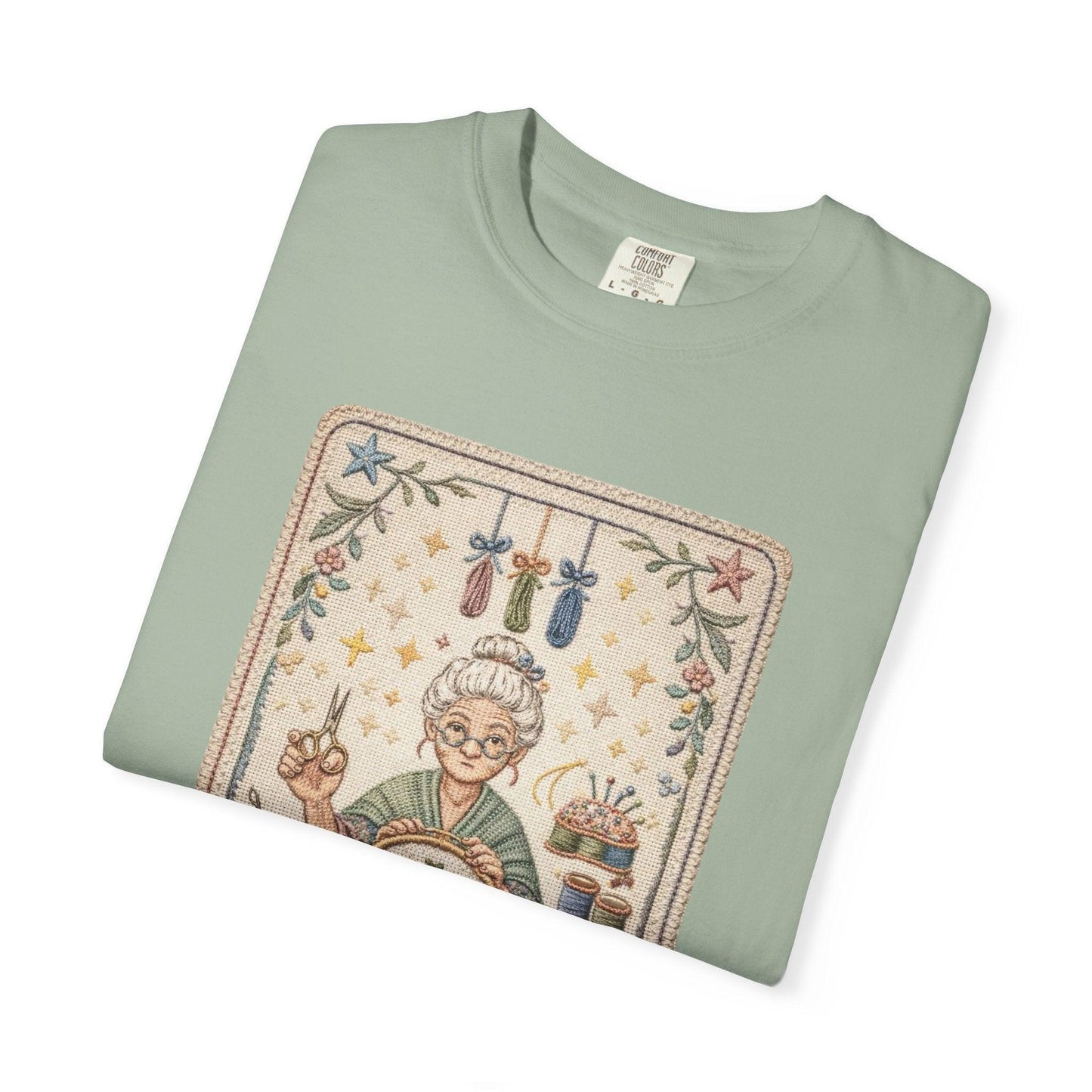 Grandma Hobbies Shirt, Vintage Cross Stitch Tee, Sewing Gift for Her, Embroidery Lover Shirt, Cottagecore Aesthetic