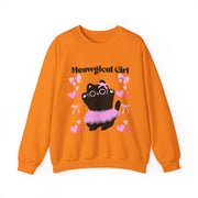 'Meowgical Girl' Unisex Crewneck Sweatshirt