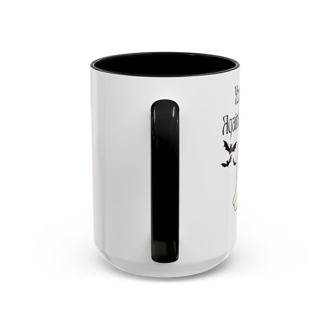'You and Me Against The World' Accent Coffee Mug