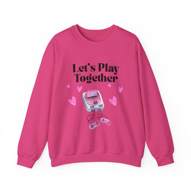'Let's Play Together' Unisex Crewneck Sweatshirt