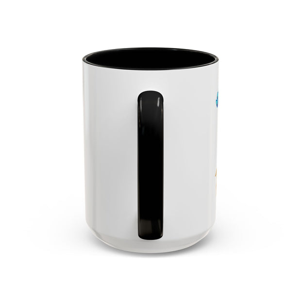 'Aries' Zodiac Accent Coffee Mug