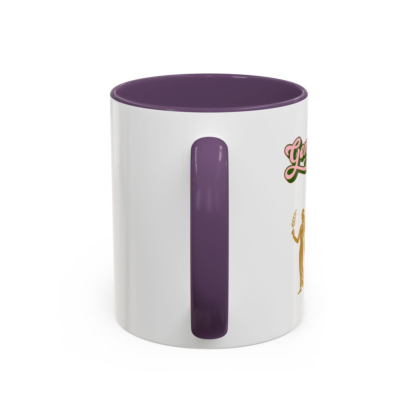 'Gemini' Zodiac Accent Coffee Mug