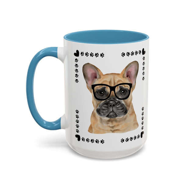 Geeky Good Pug Accent Coffee Mug