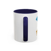 'Aries' Zodiac Accent Coffee Mug