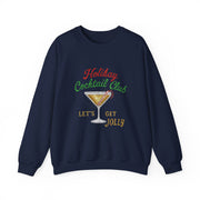 Holiday Cocktail Club Sweatshirt | Lets Get Jolly Christmas Sweatshirt