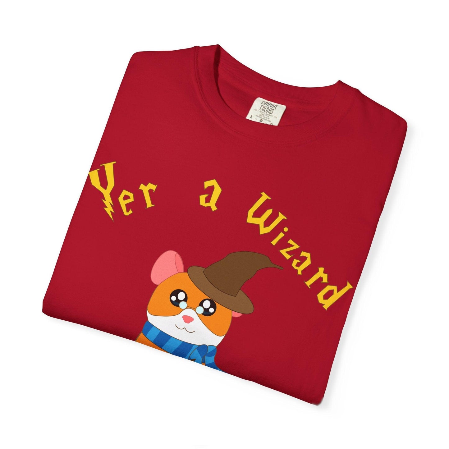 Hammy the Wizard Hamster T-Shirt | Cute Wizard Hamster Illustration