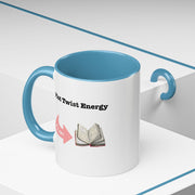 'Plot Twist Energy' Accent Coffee Mug