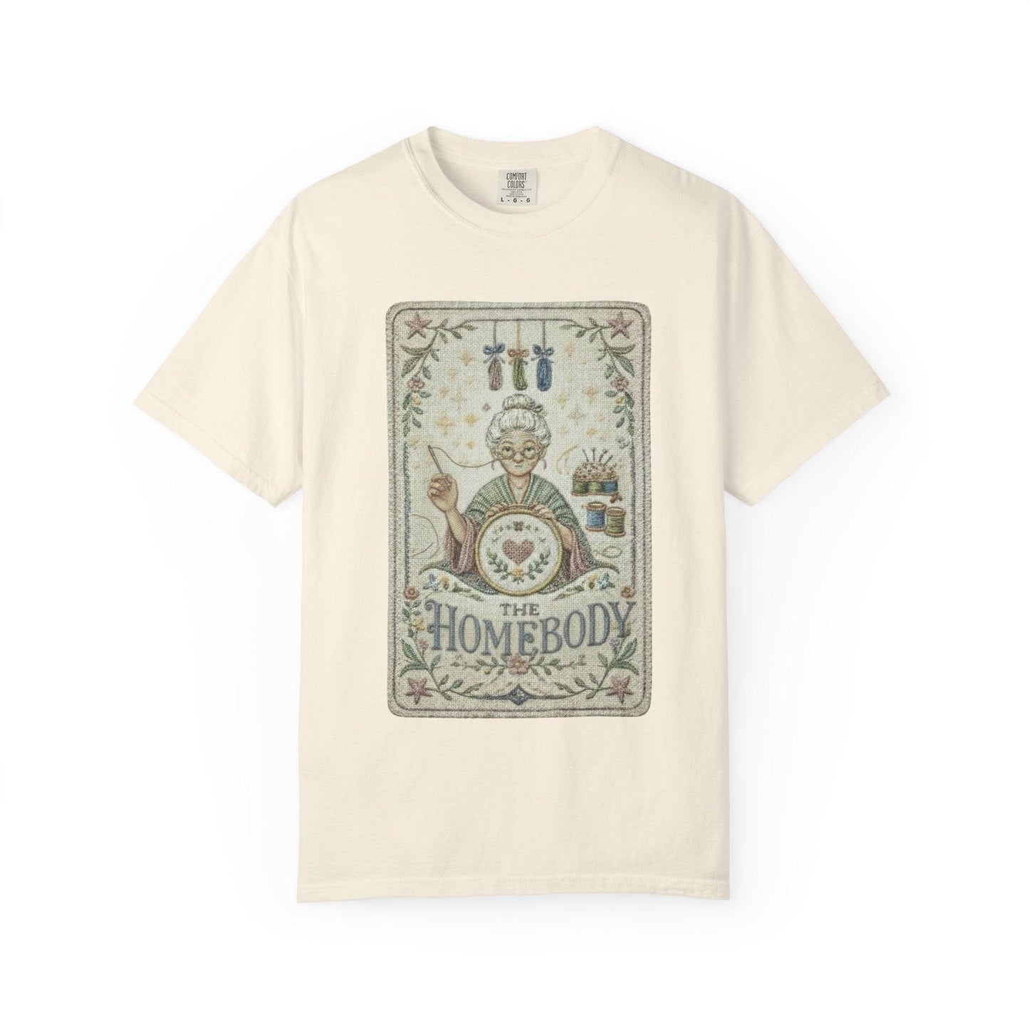 The Homebody Illustration T-shirt | Cozy Vintage Home Cooking Design